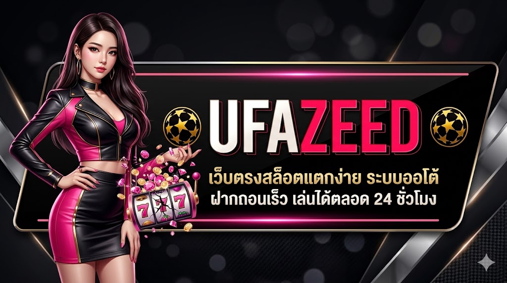 ufazeed เว็บตรงสล็อตแตกง่าย ระบบออโต้ ฝากถอนเร็ว เล่นได้ตลอด 24 ชั่วโมง